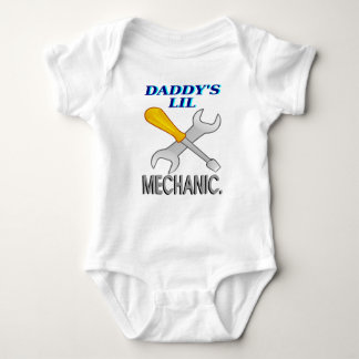 Daddy's Lil Mechanic Baby Bodysuit
