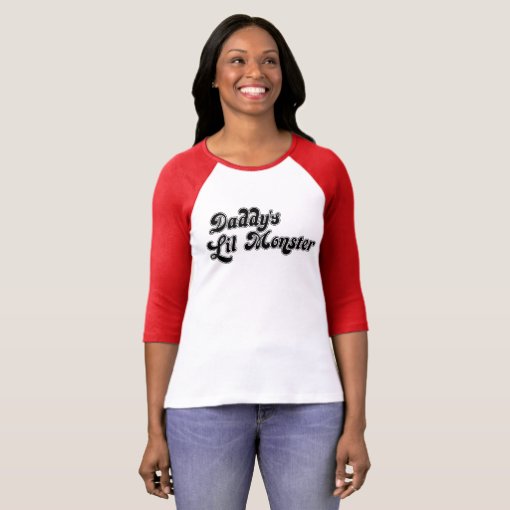 Daddy's Lil Monster Parody TShirt Zazzle