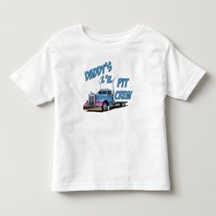 Daddy's L'il Pit Crew Toddler T-shirt