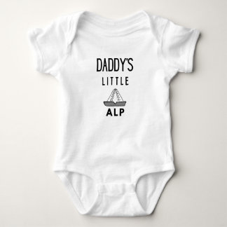 Daddy's Little Alp Bodysuit and Tshirt