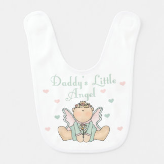 Daddy's Little Angel Bib