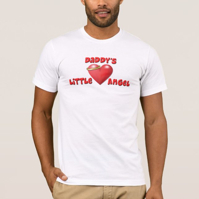 Daddy's Little Angel T-Shirt (Front)