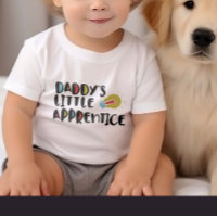 Daddy's Little Apprentice Cute Future Electrician