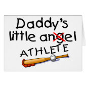 Daddys Little Athlete (Front Horizontal)