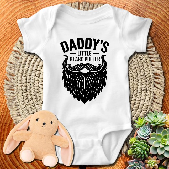Daddy's Little Beard Puller Baby Bodysuit (Creator Uploaded)