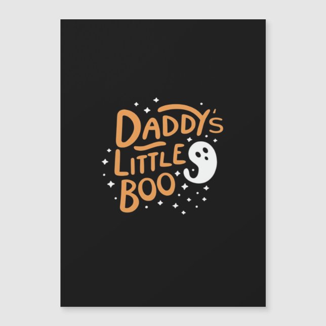 Daddys Little Boo Happy Halloween Style (Front)