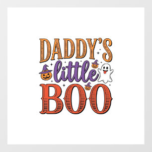 Daddys Little Boo Vintage Halloween Floor Decals