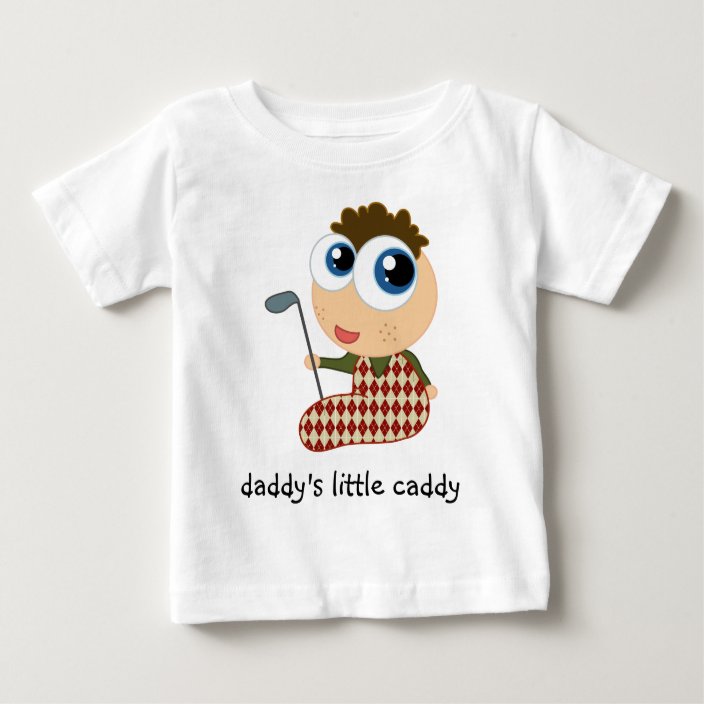 Daddy's Little Caddy Kids Tee Shirt