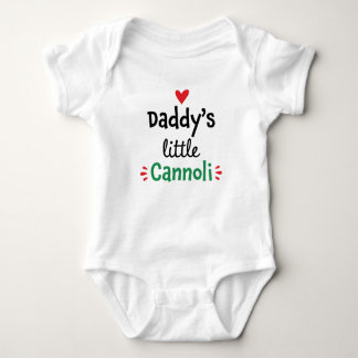 Daddy's Little Cannoli Baby Bodysuit