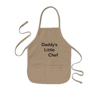 Daddy's Little Chef Kids' Apron