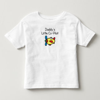 Daddy's Little Co-pilot Toddler T-shirt