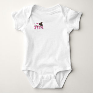 Daddy's Little Cowgirl Baby Bodysuit