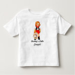 Daddy&#39;s Little Cowgirl Toddler T-shirt at Zazzle