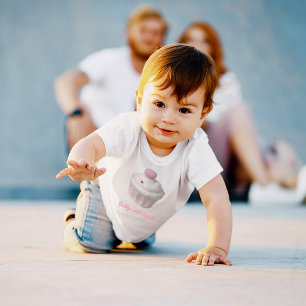 Daddy's Little Cupcake Baby T-Shirt