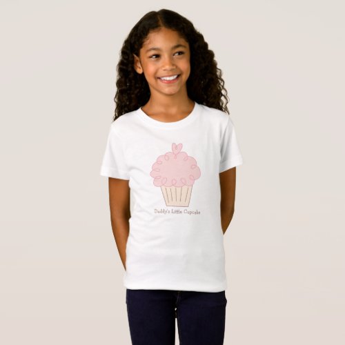 Daddys Little Cupcake T_Shirt