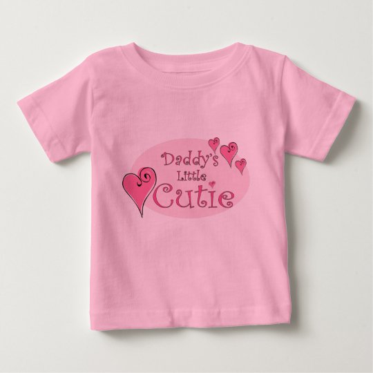 Daddy's Little Cutie Baby T-Shirt