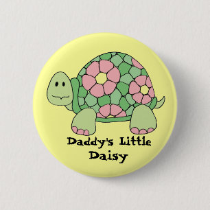 Daddy's Little Daisy Pinback Button