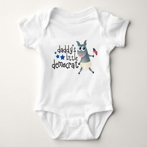 Daddys Little Democrat Bodysuit