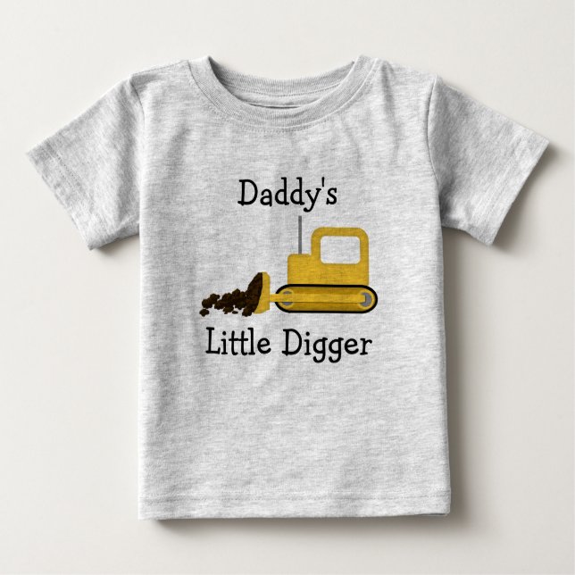 Daddy's Little Digger Shirt (Front)
