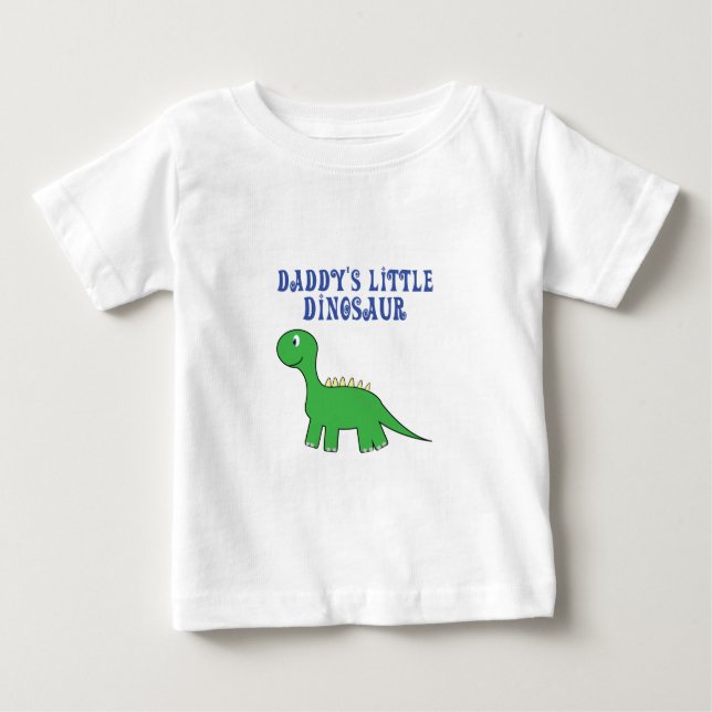 daddys little dinosaur baby T-Shirt (Front)
