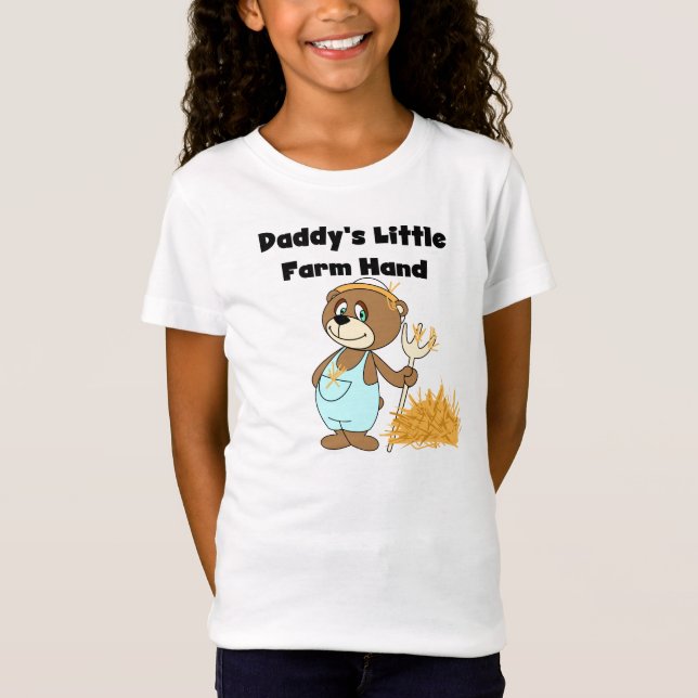 Daddy's Little Farm Hand Tshirts and Gifts (Front)