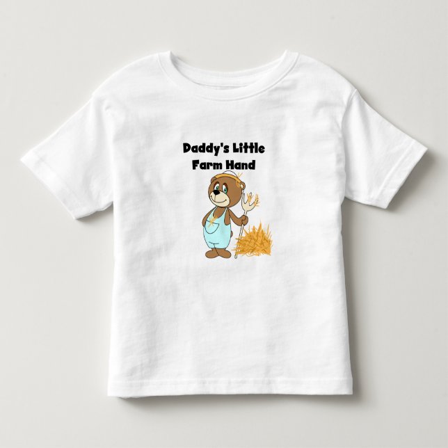 Daddy's Little Farmhand Tshirts and Gifts (Front)