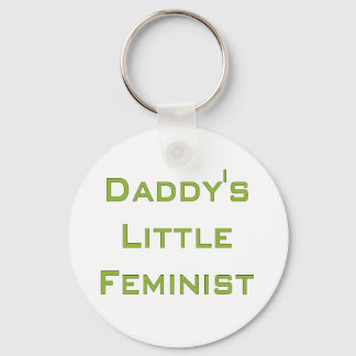 Daddy's little feminist keychain