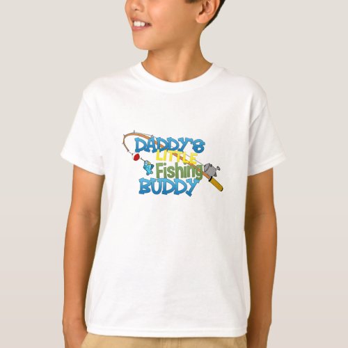 Daddys Little Fishing Buddy T_Shirt