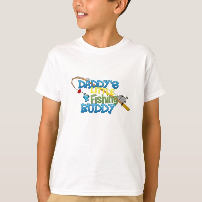 Daddy's Little Fishing Buddy T-Shirt (Front)