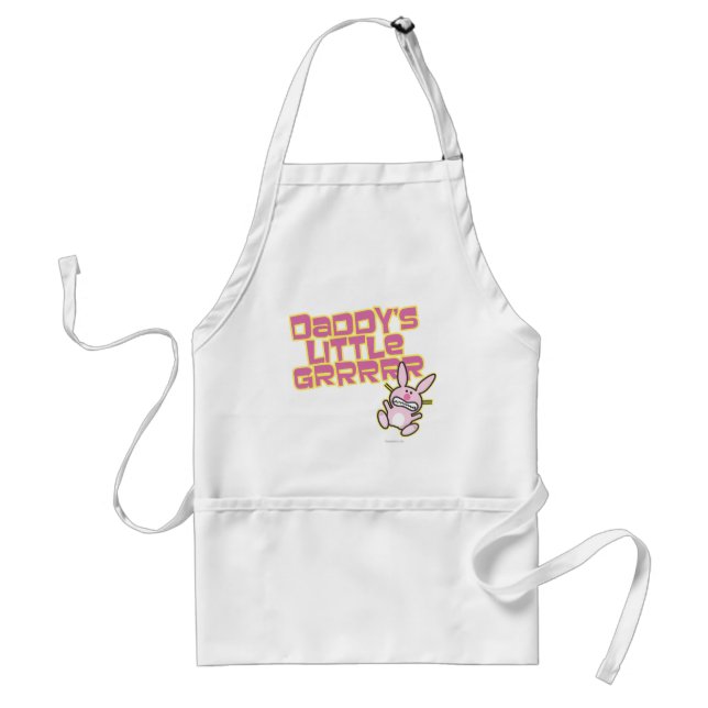 Daddy's Little Girl Adult Apron (Front)