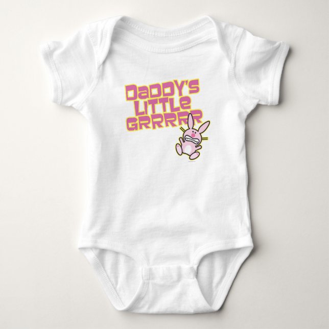 Daddy's Little Girl Baby Bodysuit (Front)