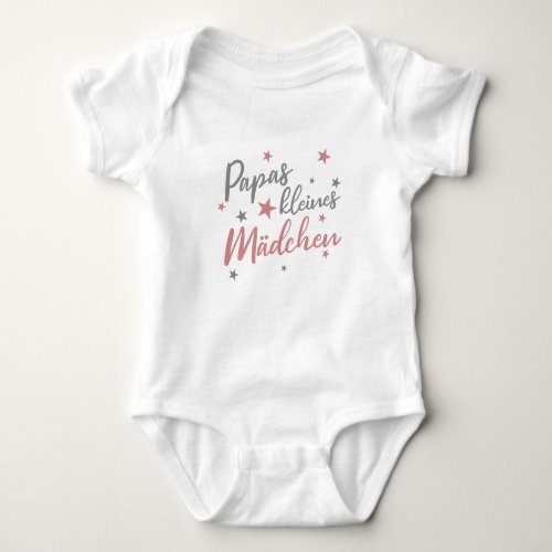 Daddys Little Girl Baby Bodysuit