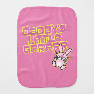 Daddy's Little Girl Baby Burp Cloth