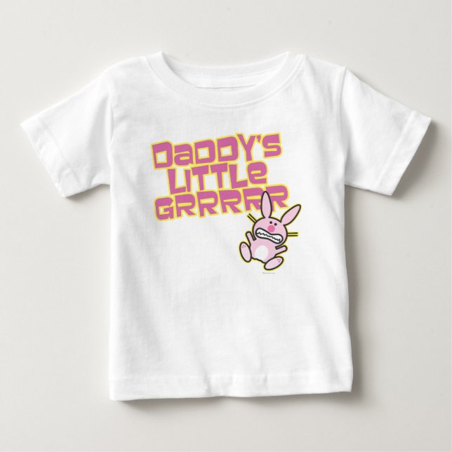 Daddy's Little Girl Baby T-Shirt (Front)