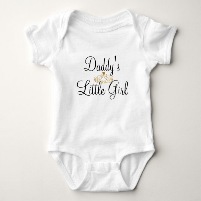 Daddy's Little Girl Bodysuit (Front)
