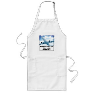 Daddy's Little Girl Flies a Big Tough Jet. Long Apron