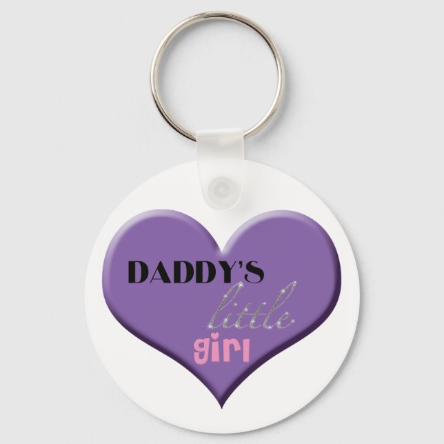 Daddy's Little Girl Keychain (Front)