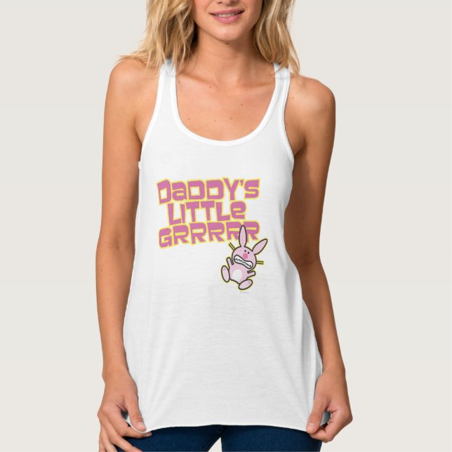 Daddy's Little Girl Tank Top (Front)