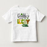 Daddy's Little Girl Tee, Irish Girl Toddler Kids  Toddler T-shirt