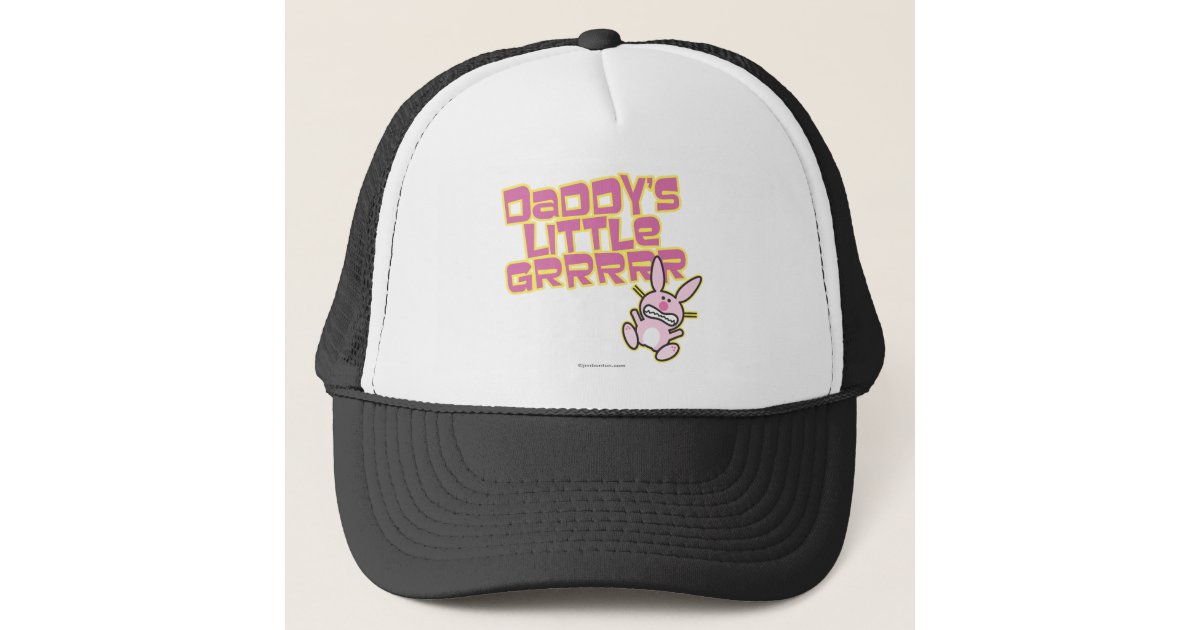 Daddy's Little Fishing Girl Trucker Hat