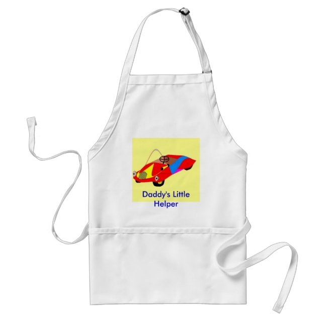 Daddy's Little Helper Adult Apron (Front)