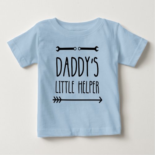 Daddys little helper  baby T_Shirt