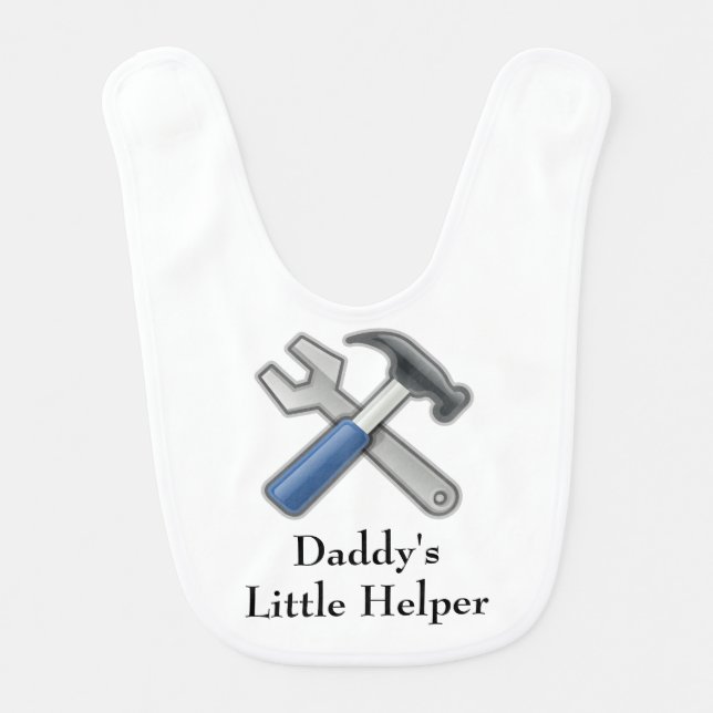 Daddy's Little Helper Bib (Front)