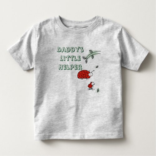 Daddys little helper Lady bug cool custom shirt
