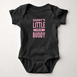Daddy's Little Hunting Buddy Baby Bodysuit