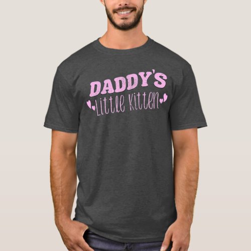 Daddys Little Kitten Cat Play Neko T_Shirt