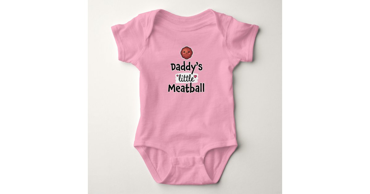 CafePress Nonna's Little Meatball Body Suit Cute CafePress Nonna's Little Meatball Body Suit Cute