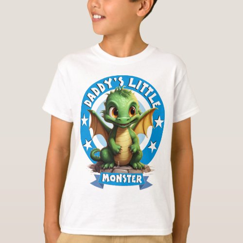 Daddys Little Monster T_Shirt