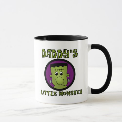 Daddys Little Monster T_shirts and Gifts Mug