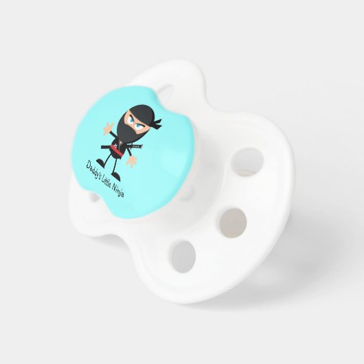 Daddy's Little Ninja Pacifier (Front Right)